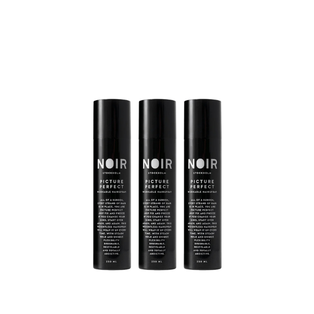 Voordeelbundel NOIR Stockholm! 3x Picture Perfect Workable Hairspray