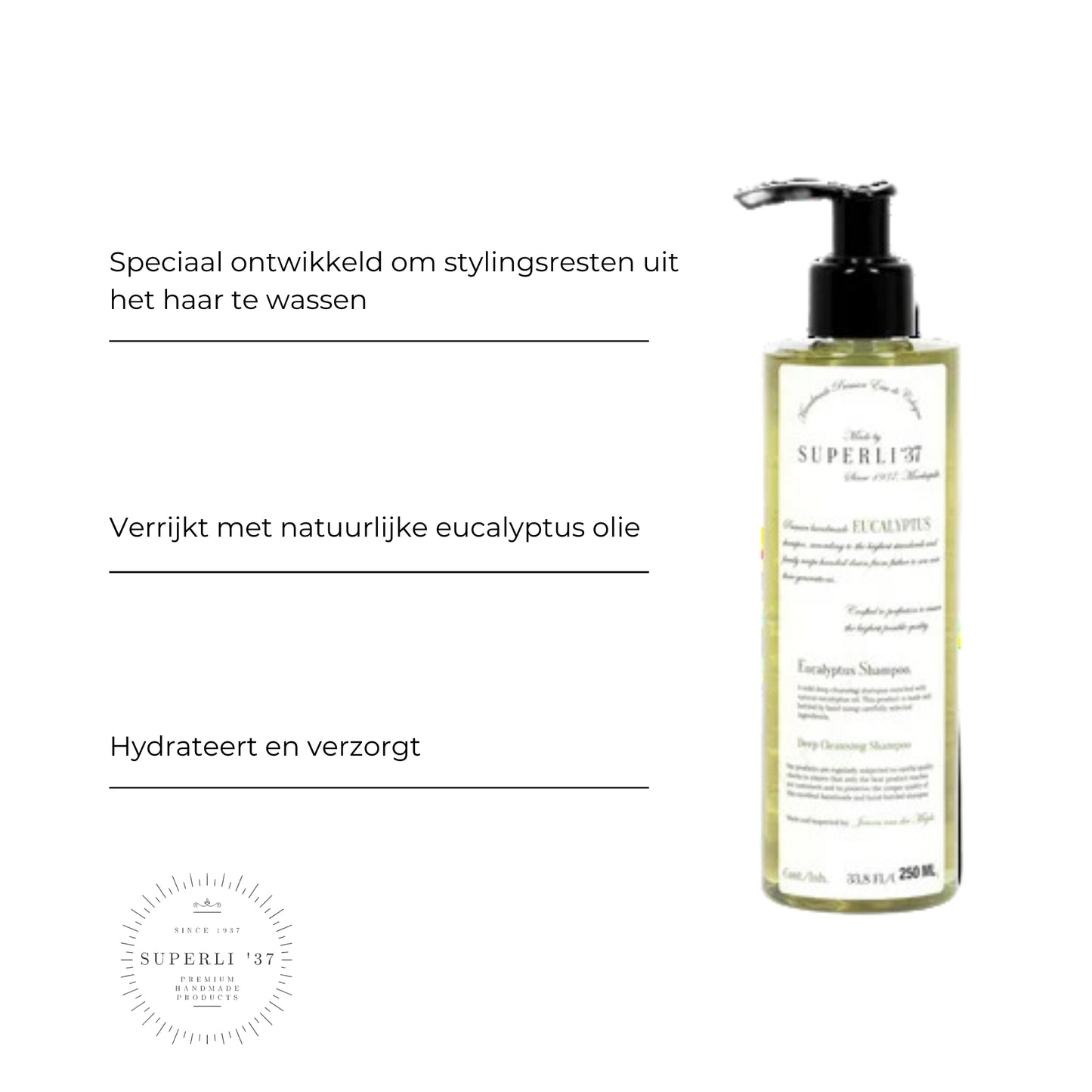Superli '37 Cleansing Shampoo Eucalyptus