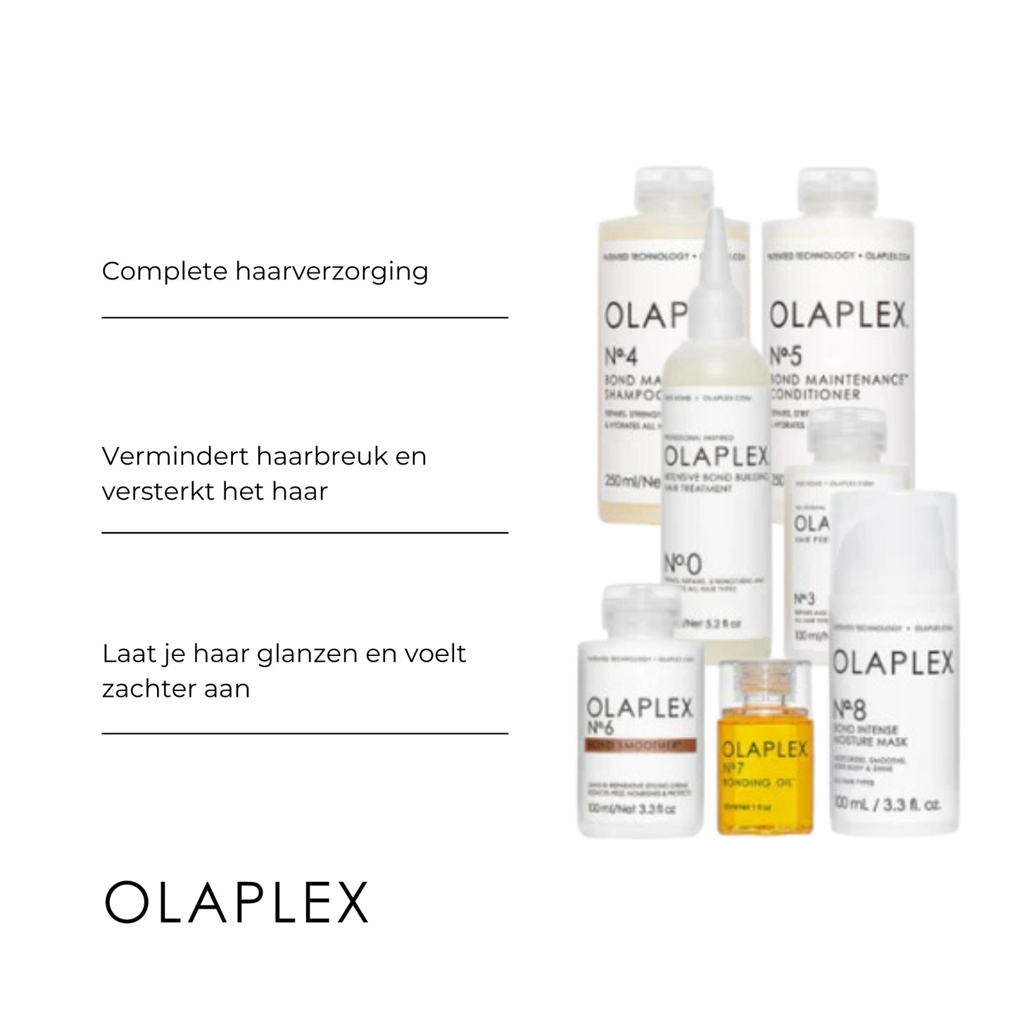 Olaplex Intensive Haircare Routine Set No. 0 & No 3 t/m 8