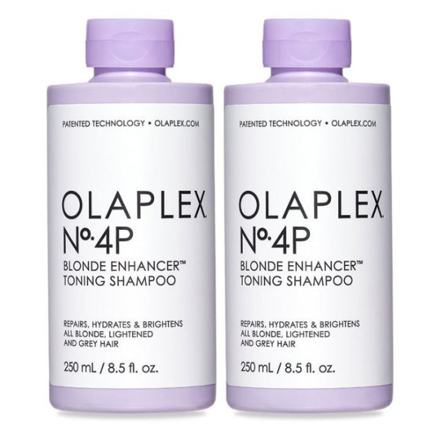 2x Olaplex® No.4P Blonde Enhancer Toning Shampoo