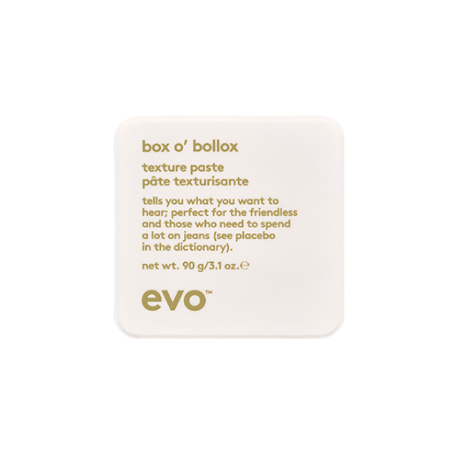 EVO Box o' Bollox, haar paste, haarpaste