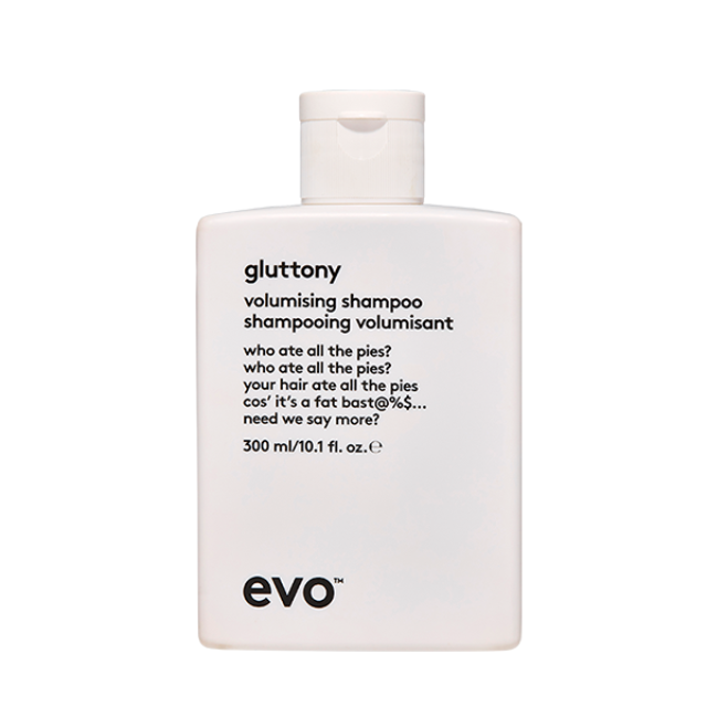 EVO Gluttony Volumising Shampoo, volume shampoo, shampoo voor meer volume
