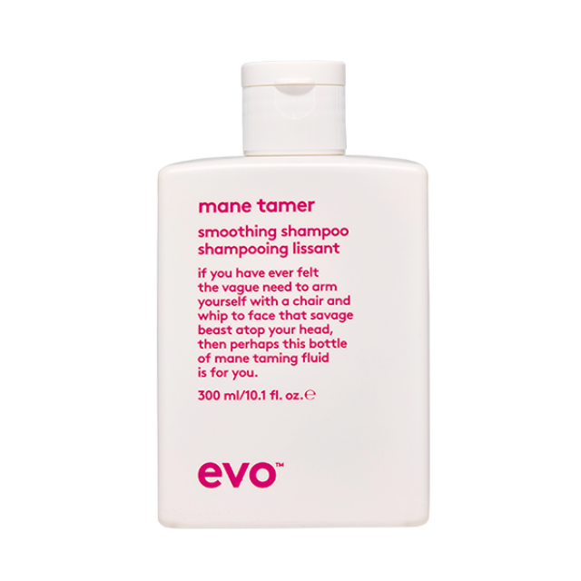 EVO Mane Tamer Smoothing Shampoo, krullen shampoo