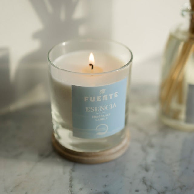 Esencia Fragrance Candle, fuente kaars, deurkaars fuente