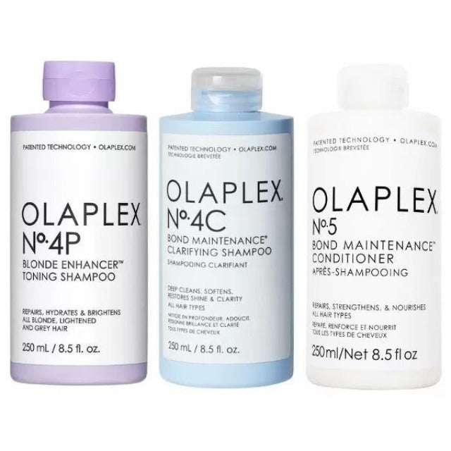 Olaplex Clarifying Shampoo Bundel No.4P, No.4C & No.5, Olaplex Clarifying Shampoo Bundel