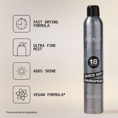 Redken Quick Dry Hairspray (8361984328029)